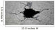 Hole Cracked Ground Wall Decal