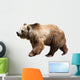 Bear over White Wall Decal