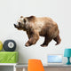Bear over White Wall Decal