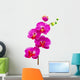 Artificial Orchid Flower White Wall Decal