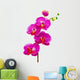 Artificial Orchid Flower White Wall Decal