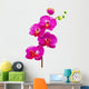 Artificial Orchid Flower White Wall Decal