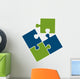 puzzle logo Wall Decal
