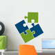 puzzle logo Wall Decal
