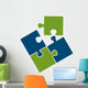 puzzle logo Wall Decal