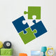 puzzle logo Wall Decal