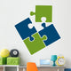 puzzle logo Wall Decal
