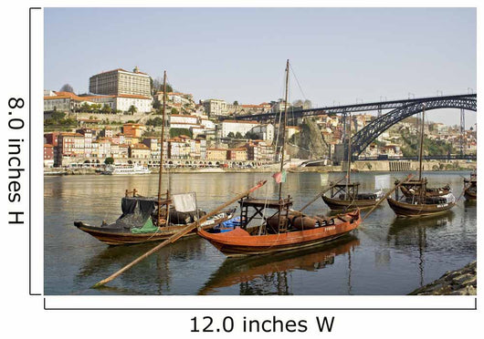 Porto Portugal 271 J.Ribieff Wall Decal