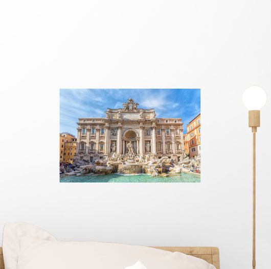 Trevi Fountain In Rome, Italy Wall Decal