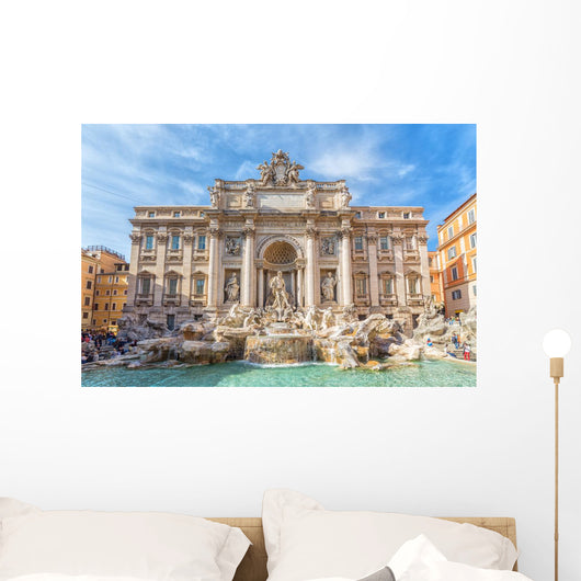 Trevi Fountain in Rome, Italy Wall Decal
