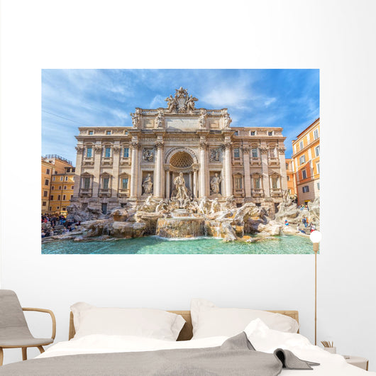 Trevi Fountain in Rome, Italy Wall Decal