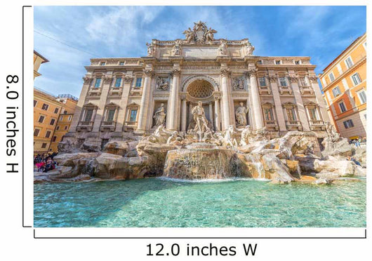 Trevi Fountain Rome Italy Wall Decal