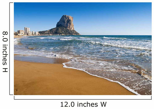 Calpe Beach Costa Blanca Wall Decal