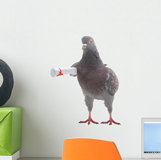 Grey Dove Wall Decal