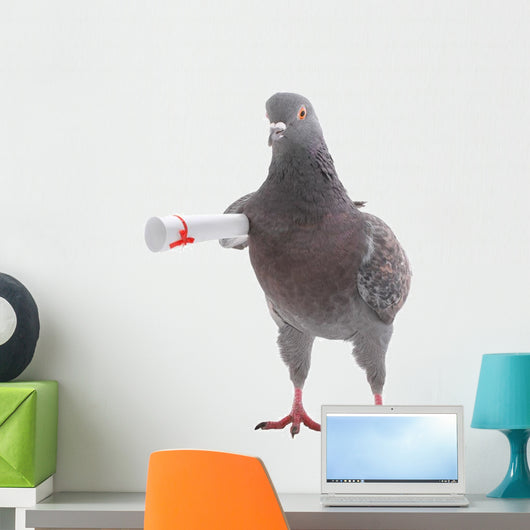 Grey Dove Wall Decal