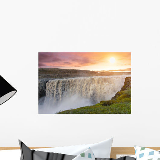 Dettifoss Waterfall Wall Decal
