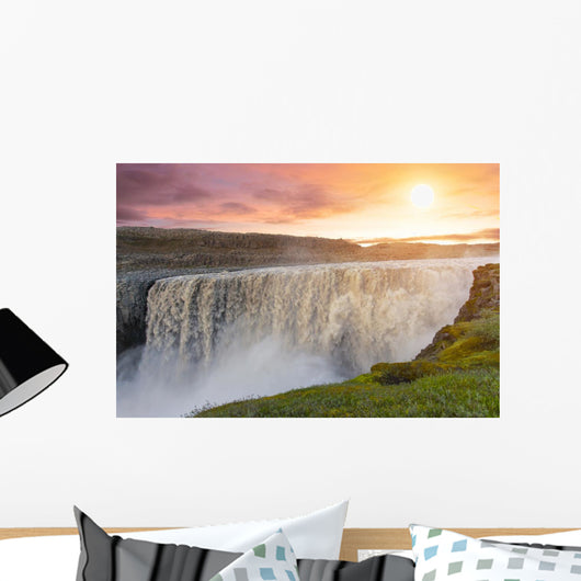 Dettifoss Waterfall Wall Decal