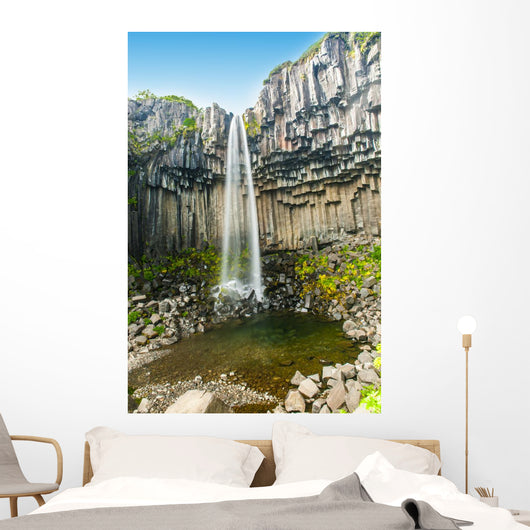 Svartifoss Waterfall Wall Decal