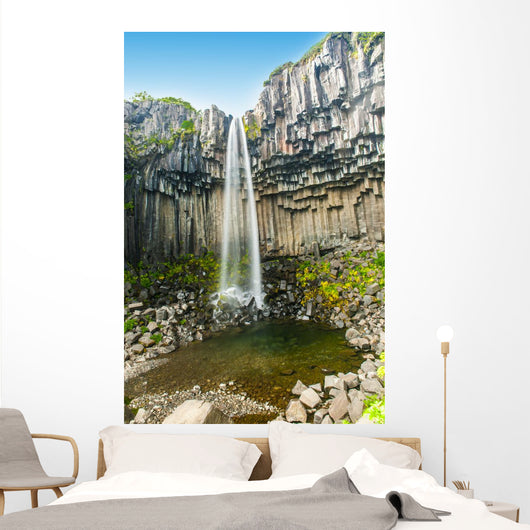 Svartifoss Waterfall Wall Decal