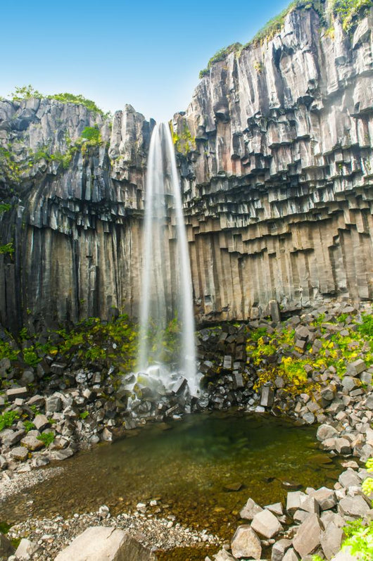 Svartifoss Waterfall Wall Decal