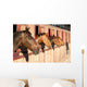 Horses Their Stable Wall Decal