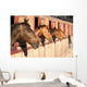 Horses Their Stable Wall Decal