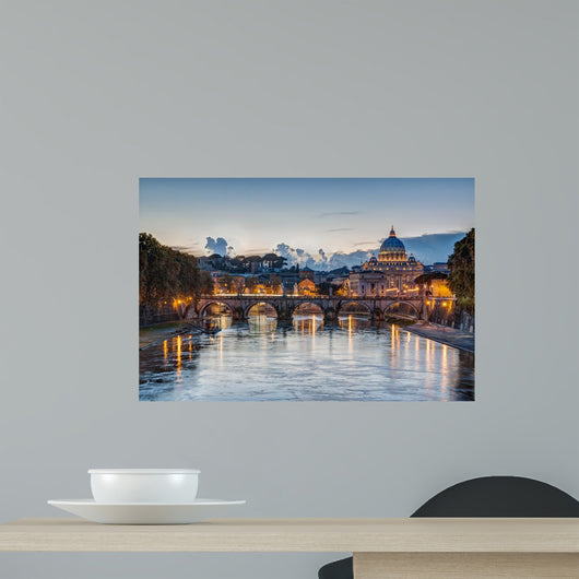St. Peter's Basilica in Rome, Italy Wall Decal