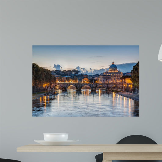 St. Peter's Basilica in Rome, Italy Wall Decal