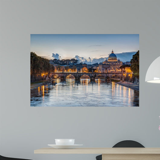 St. Peter's Basilica in Rome, Italy Wall Decal