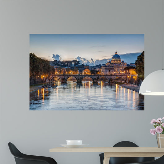St. Peter's Basilica in Rome, Italy Wall Decal