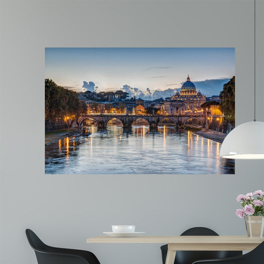 St. Peter's Basilica in Rome, Italy Wall Decal