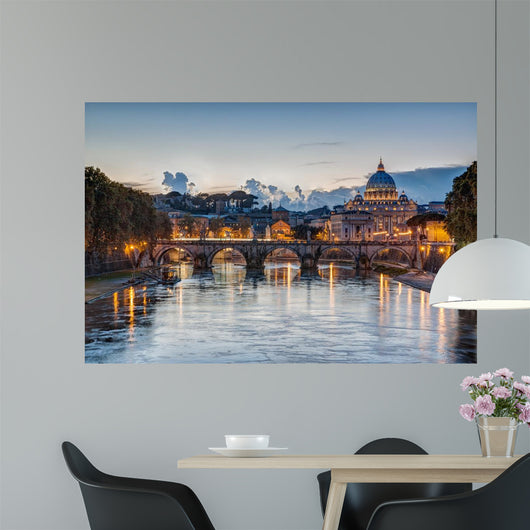 St. Peter's Basilica in Rome, Italy Wall Decal