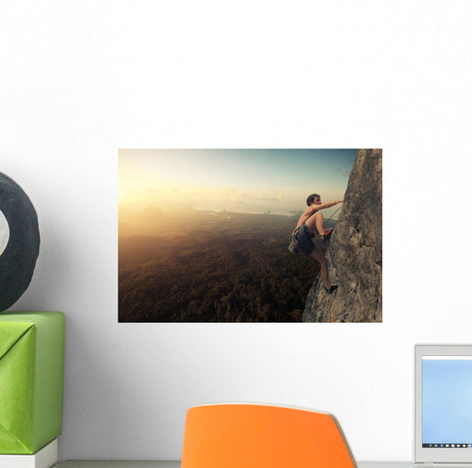 Climber Wall Decal