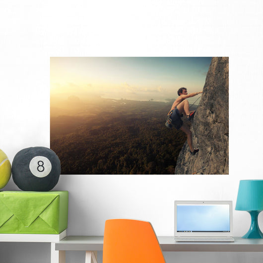 Climber Wall Decal