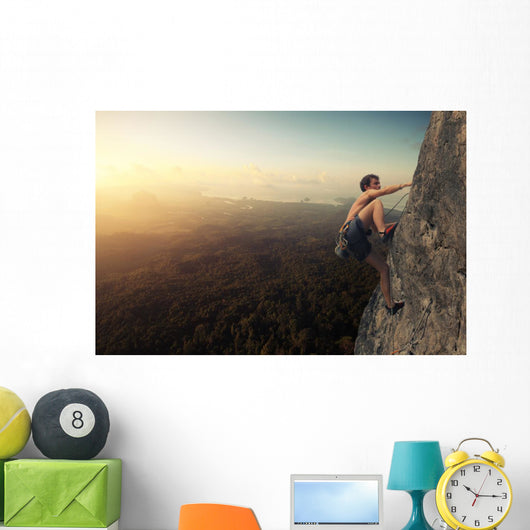Climber Wall Decal
