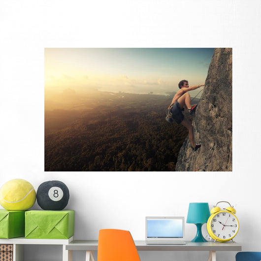 Climber Wall Decal