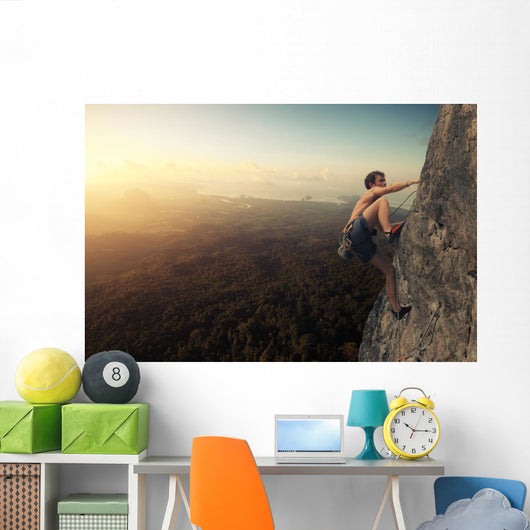 Climber Wall Decal