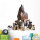 Group Pets Wall Decal