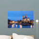 Notre Dame de Paris at dusk, France. Wall Decal