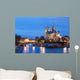 Notre Dame de Paris at dusk, France. Wall Decal
