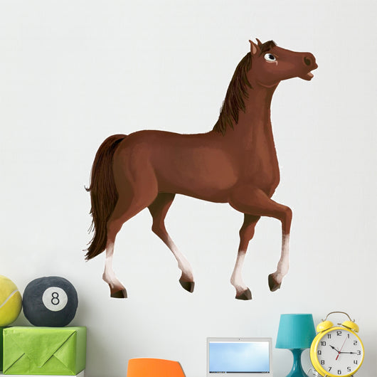 Brown Horse Wall Decal