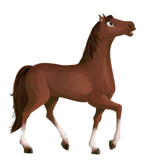 Brown Horse Wall Decal