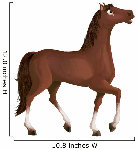 Brown Horse Wall Decal