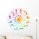 Yoga Poses Wall Decal