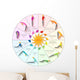 Yoga Poses Wall Decal