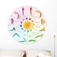 Yoga Poses Wall Decal