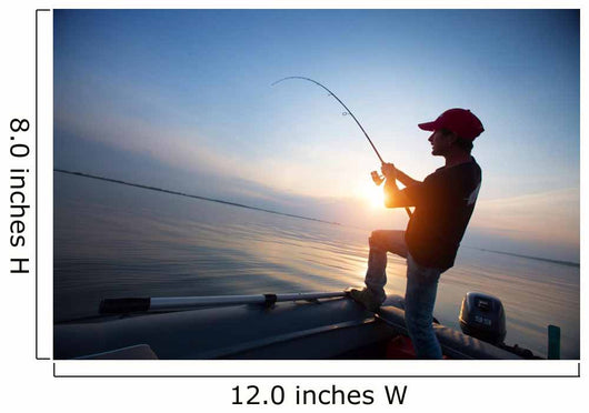 Fisherman Wall Decal
