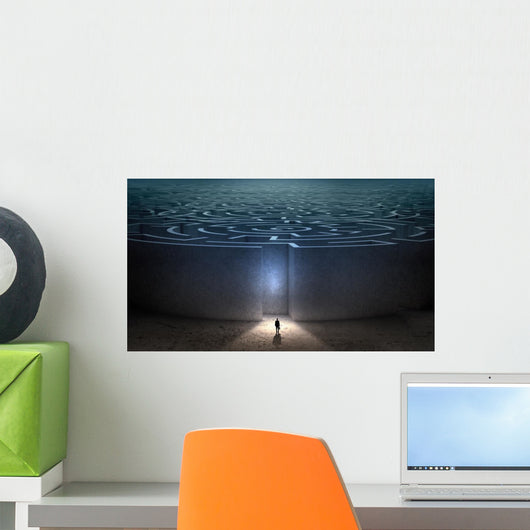 Finding Solution Wall Decal