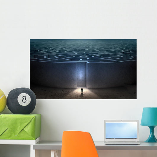 Finding Solution Wall Decal