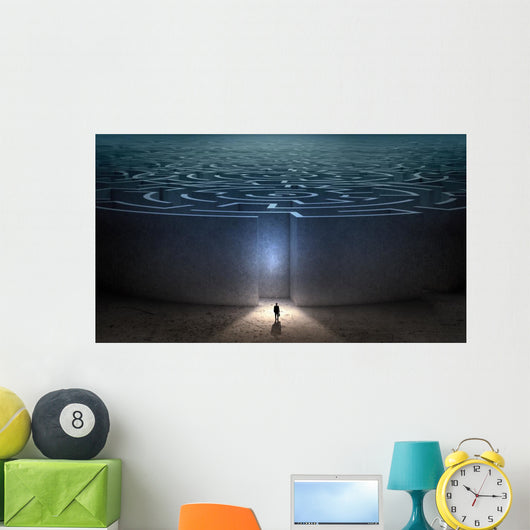 Finding Solution Wall Decal